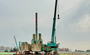 新建亚博取款曝顾秒到账工程-先进制造业产教融合基地施工项目首根工程桩试压成功