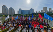 亚博官网教师执裁京津冀大学生龙舟邀请赛